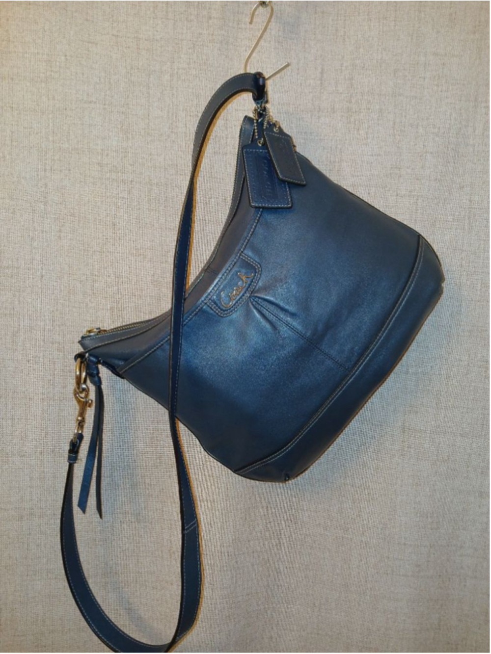 Coach park Duffle navy blue